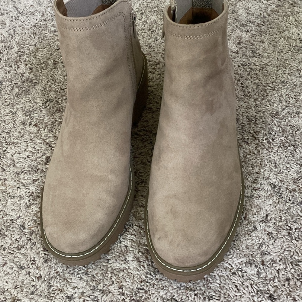 Universal Thread Womens Taupe Taci Ankle Boots size 9 - Picture 6 of 7